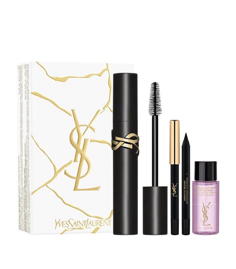 ysl luxurious mascara christmas gift set|YSL lash clash gift set.